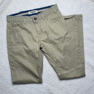 Uniform Tan Pants unisex Kids Dress Size 14